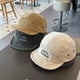 thumbnail image 2 of Gorra de béisbol japonesa de ala corta para hombre, gorro de cinco piezas con visera suave, para estudiante, para exteriores, 2 of 4