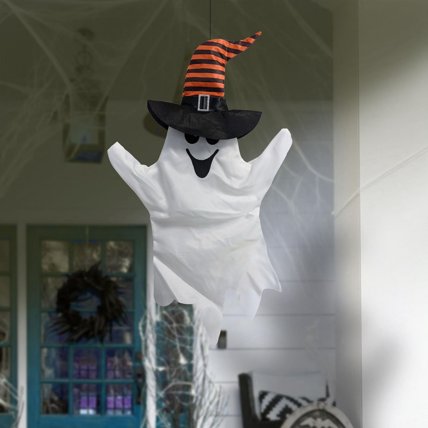 WAY TO CELEBRATE 28" GHOST HAT ORANGE