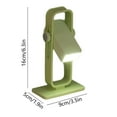 thumbnail image 2 of YIMWNYI 360° Book Reading Lamp, Adjustable LED Desk Lamp with USB Power, Dimmable Light for Study and Reading, Portable Nightstand Light, Pink, White, Green, Blue, 2 of 6
