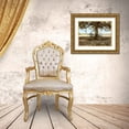 thumbnail image 3 of Chester, Colby 32x25 Gold Ornate Wood Framed with Double Matting Museum Art Print Titled - Aux Arbeils Oak, 3 of 4