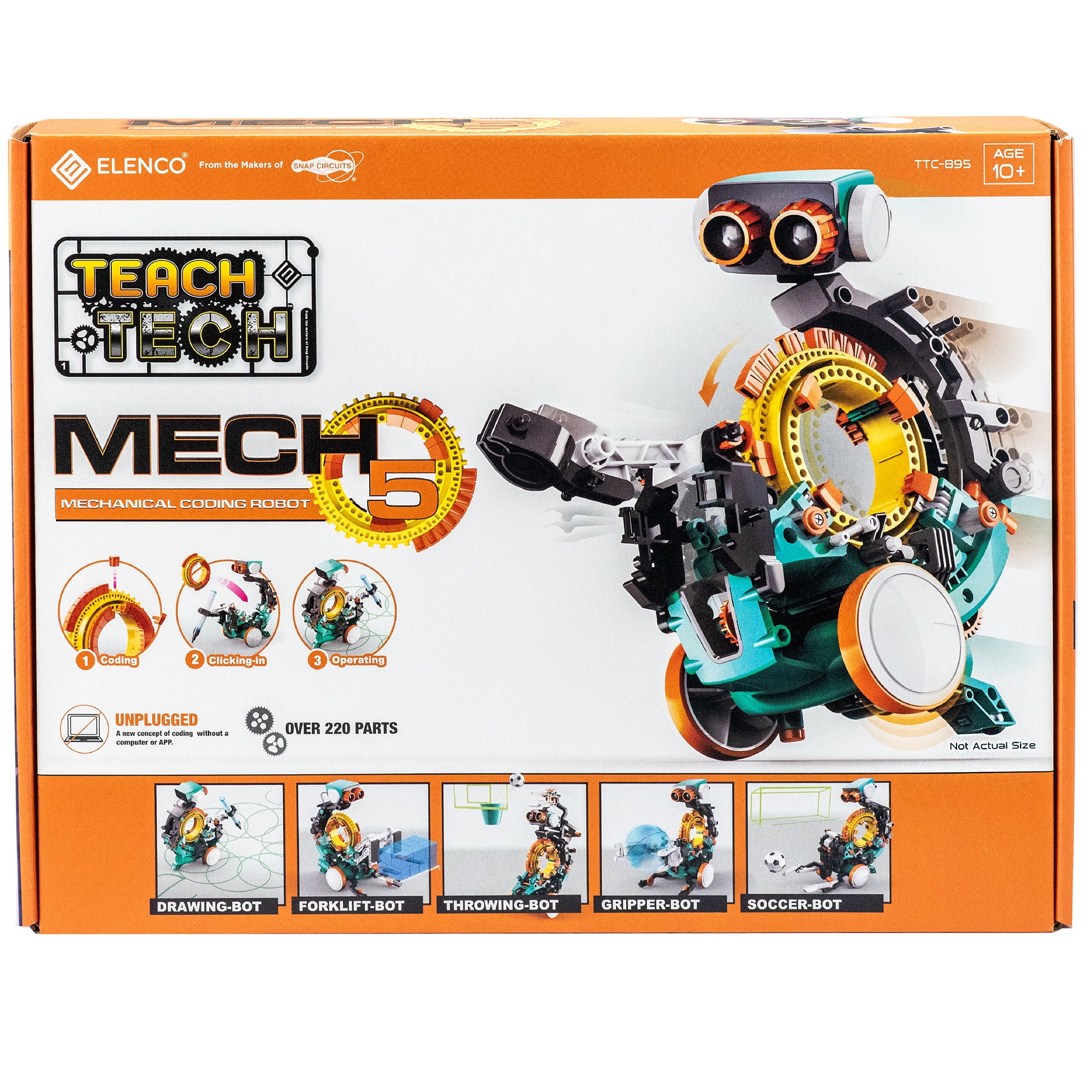 Best Buy: Teach Tech Mech-5 Mechanical Coding Robot TTC-895