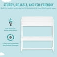 thumbnail image 5 of Dream On Me Arlo Changing Table, Made of Solid New Zealand Pinewood, White, 5 of 12
