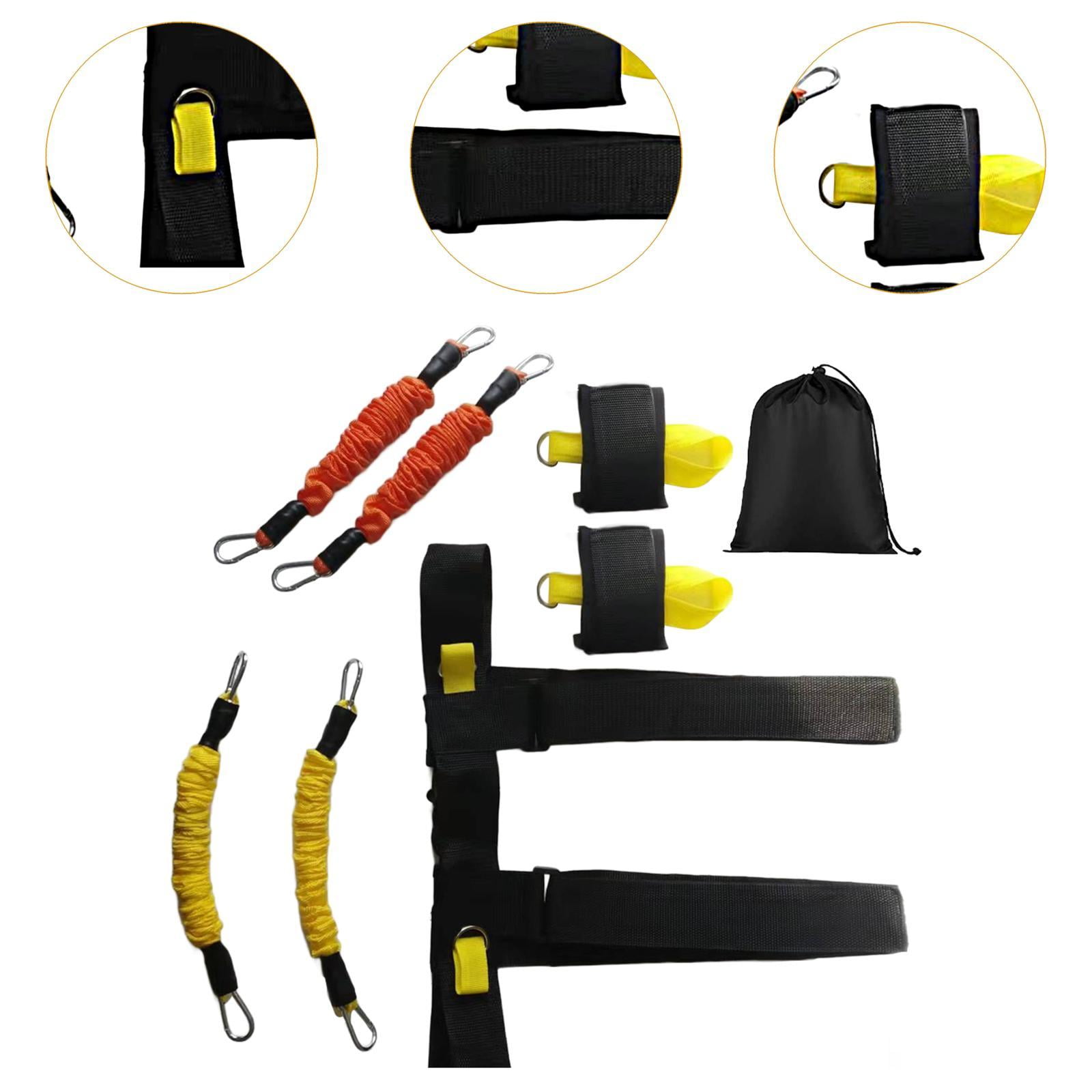 funtasica Boxing Resistance Bands Set for Adults Cuff Straps Boxing Training Gear Exercise Bands for Resistance Training Speed Punches