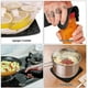 thumbnail image 3 of Salvamanteles de silicona para cocina, almohadillas calientes, platos calientes, cuchara, pelador de ajo, antideslizante, resistente al calor, multiusos, herramienta de cocina, paquete de 4, 7 x 7, color negro, salvamanteles de silicona para ollas BANYUO  Electrónica, 3 of 6