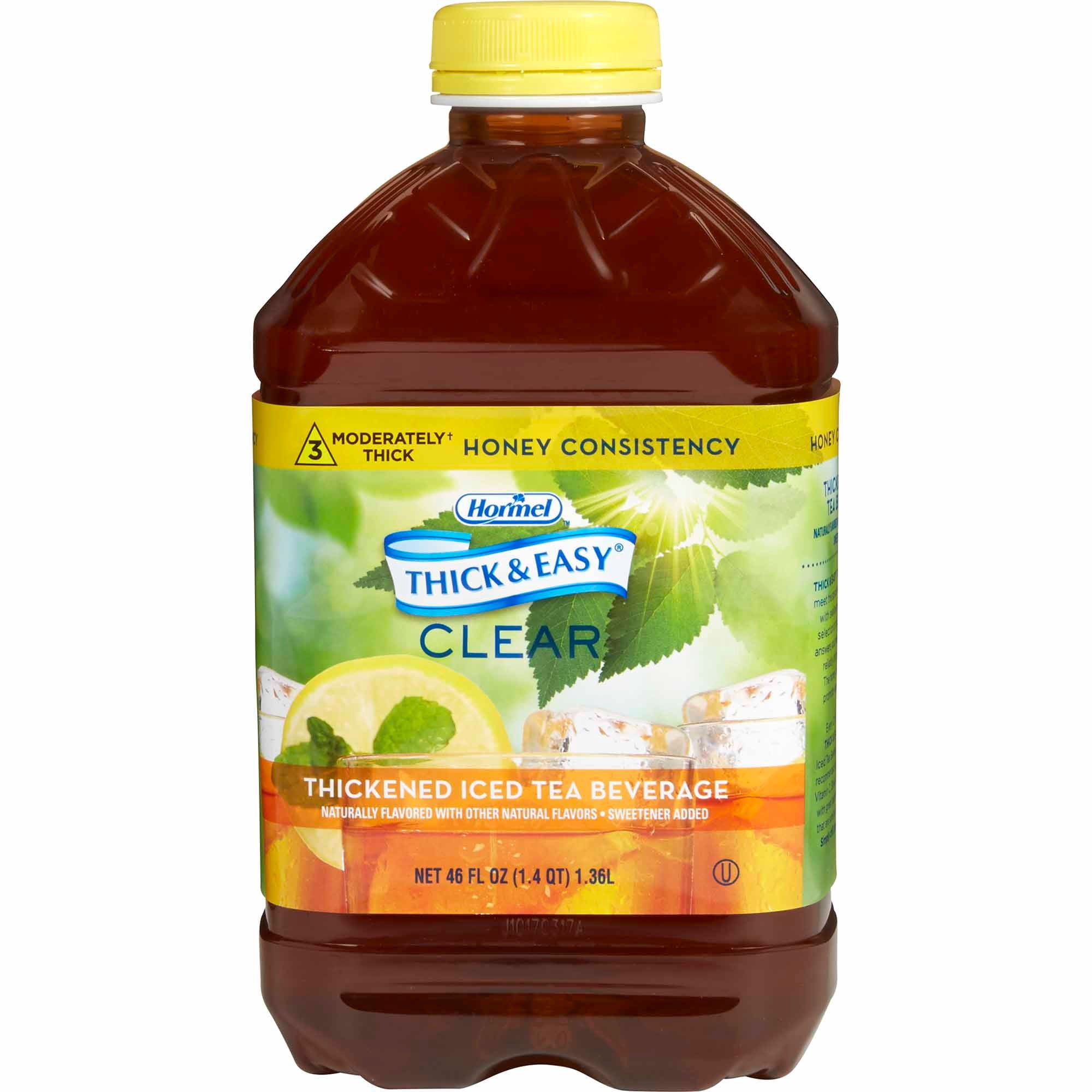 Thick & Easy Thickened Beverage Iced Tea 46 oz. Bottle 6 Ct