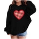 thumbnail image 2 of Sudadera con capucha para niños, cuello redondo, manga larga, ropa de abrigo para niños de talla mediana y grande, jersey, blusa de poliéster para niños, 2 of 5