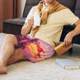 thumbnail image 4 of Mens Pajama Shorts, Sunset Truck Highway Sleep Shorts Men Pajama Bottoms Lounge PJ Shorts with Pockets, 4 of 6