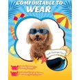 thumbnail image 4 of Decoraciones navideñas para perros pequeños, gafas de sol, protección para los ojos, protección para los ojos con correa ajustable, gafas de sol impermeables para mascotas Gafas de sol para, 4 of 5