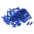 thumbnail image 2 of 100 Piezas Tapas del Extremo del Cable del Freno Macarena Azul de Aleación de Aluminio, 2 of 7