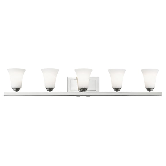 Livex Lighting - Ridgedale - 5 Light Bath Vanity in Traditional Style - 43.25