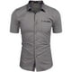 thumbnail image 4 of Ropa de hombre de negocios de comercio exterior a cuadros para hombres MABOTO Azul claro L, 4 of 5