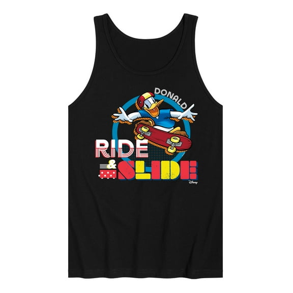 Disney - Standard Sports - Ride & Slide with Donald - Men's Jersey Tank Top