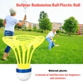thumbnail image 3 of Outdoor Badminton Ball Ball Sport Training Exercise Shuttlecocks Color Badminton Ball, 3 of 5