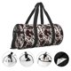 thumbnail image 3 of Balery Cow Skin Bolsa de Gimnasio para Mujeres y Hombres, Bolsa de Viaje Impermeable, Bolsa de Fin de Semana con Compartimento para Zapatos y Bolsillo Húmedo, 3 of 6