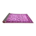 thumbnail image 2 of Ahgly Company Indoor Square Persian Purple Traditional Area Rugs, 7' Square, 2 of 4