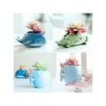 thumbnail image 5 of Topumt Cartoon Animal Shape Ceramic Flower Pot Garden Decor, 5 of 5