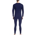 thumbnail image 4 of Dovford Men's Thermal Underwear Set, Soft Fleece Lined Long Johns, Winter Warm Base Layer Top & Bottom 2025, 4 of 4
