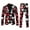 Hot Pink, variant on JLFKNG Mens 2Pcs Outfits Valentines Day Style Love Heart Printed Business Jacket Dress Suit Vest Trousers Slim Fit Lounge Summer Sets