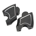 thumbnail image 3 of Handlebar Riser, Compact Handlebar Height Adapter Simple Installation   For Motorcycle Black With White Strip, 3 of 8