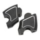 thumbnail image 3 of Elevadores de manillar de aleación de aluminio CNC de repuesto para Benelli TRK502X 502C TNT250 TNT300, color negro con franja blanca., 3 of 14