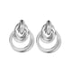 thumbnail image 1 of Pendientes de botón de círculo europeo y americano, estilo punk, pendientes geométricos, joyería de oreja de metal, 1 of 5