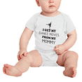 thumbnail image 2 of I Get My Dance Moves from My Mommy Cute Baby Bodysuits Boy Girl One-pieces, 2 of 5