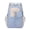 Blue, variant on 17.72in Color Block Student Backpack with Padded Laptop Compartment, Large Capacity Water Resistant Nylon Daypack, Multi Pocket Bookbag for School Sports Travel, Ideal Back to School Gift