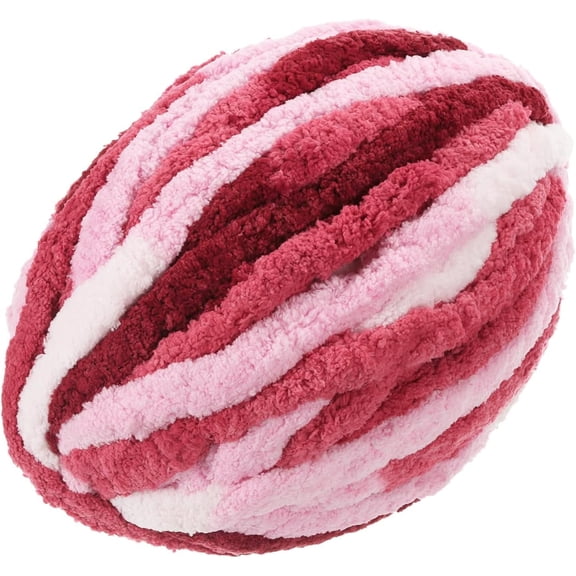 1Pcs 27m x 2cm - Polyester Blanket Yarn, Hand-Knitted DIY Thick Chenille Yarn for Crocheting Blankets Bags Scarf Hats