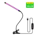 thumbnail image 2 of Lampe de Culture USB LED 30-150 pour Plantes avec Contrôle, Spectre Complet, Clip pour Semis de Fleurs, 2 of 7