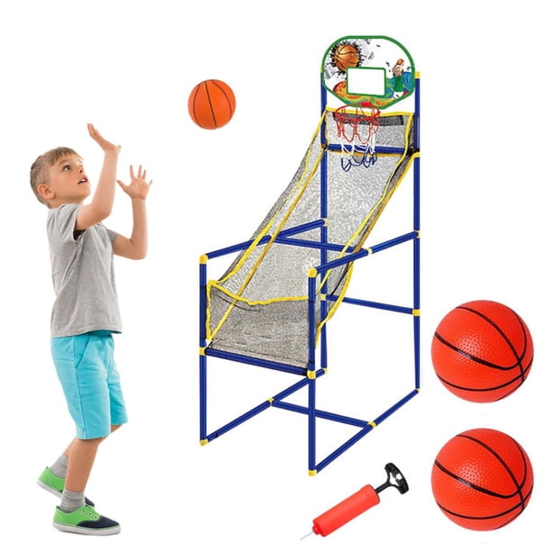 Juego De Baloncesto Arcade Con Aro De Baloncesto Y Bomba De Aire Mini Juego Deportivo De Baloncesto Para Interior Y Exterior Moyic OD015297-01