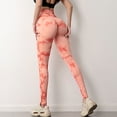 thumbnail image 3 of Pantalones de Yoga Tie dye para mujer, mallas deportivas sin costuras de cintura alta, Push Up, mallas de entrenamiento para Fitness, ropa de gimnasio, 3 of 4