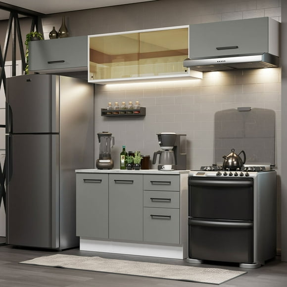 Cocina Integral Completa Modular Madesa Agata 280cm BG 04