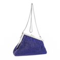 thumbnail image 4 of YIFEI Rhinestone Angled Evening Bag Sparkling Clutch Diamond Shoulderbag with Detachable Strap for Wedding Party, 4 of 5