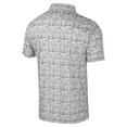 thumbnail image 3 of Men's Colosseum Brown Wyoming Cowboys It's Time! Allover Print Polo, 3 of 3