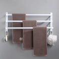 thumbnail image 1 of Towel Rack Bathroom 3 Tier Towel Rail Bathroom Aluminum Wall Towel Rack Towel Rack Wall Mounted for Bathroom Kitchen Toilet, 1 of 5