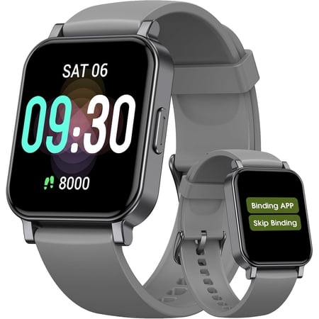 Pedometer Watch Senior Friendly No App/Phone Required, Waterproof Fitness Tracker Watch with Step Counter Calories/Sleep Tracker for Walking Running for Men Women