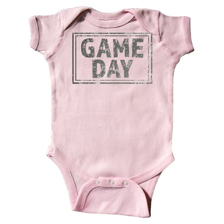 

Inktastic Distressed Game Day Stamp Gift Baby Boy or Baby Girl Bodysuit