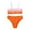 Z02-Orange, variant on MUXiin 4t Swimsuit Girls Two Piece Striped Beachwear for Kids Quick Dry Stylish Design Pool Party Swimsuit Adorable Colorful Kids' Swimming Clothes