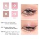 thumbnail image 3 of ZHAOCHENG Paleta de sombras de ojos mini de color rosa con purpurina, 4 colores, sombras de ojos cálidas de color marrón y rosa, brillantes, brillantes, resistentes al agua, sombras de ojos plateadas, 3 of 5