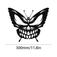 thumbnail image 3 of Adornos de mariposas de Halloween Exquisita obra de arte de metal para la decoración de la cerca de la granja, 3 of 5
