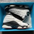 thumbnail image 3 of N I-K-E A i r-Jor-dan Retro 13 He Got Game 884129-104 Black White True Red Youth 7Y, 3 of 5