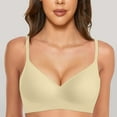 thumbnail image 2 of Siilsaa Women's Light Wireless T-Shirt Bra with ComfortFlex Fit and Comfort Foam Green,2XL, 2 of 4