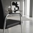 thumbnail image 4 of Silla De Oficina Secretarial Ergonómica Negra Cardio Beat Negro Cuero Sintético CB Design, 4 of 5