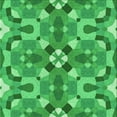 thumbnail image 1 of Ahgly Company Machine Washable Indoor Square Transitional Neon Green Area Rugs, 5' Square, 1 of 7