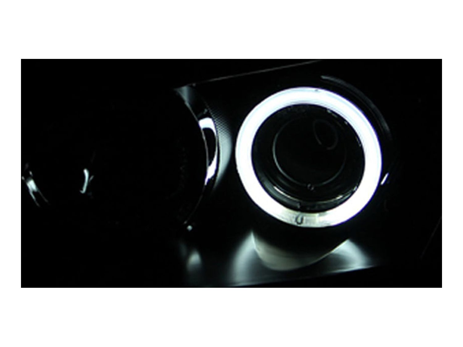 ANZO USA 121228 Projector Headlight Set w/Halo