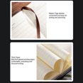 thumbnail image 2 of <p>A5 Notebook, PU Leather Cover A5 Ruled Paper Notebook With Pen For School</p>, 2 of 7