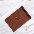 thumbnail image 4 of Dalazy Passports Holder Document Organizer Case Travel Wallet Card Case Dark Brown, 4 of 8