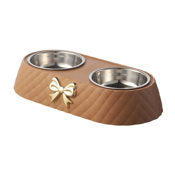 Large Capacity Dog Bowl Stainless Steel Pet Feeding Bowl and Dog Food Drinking Bowl Metal Feeding Bowl Washable