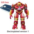 thumbnail image 1 of Figura de acción de los vengadores de Marvel Hulkbuster, modelo de Iron Man MK44, modelo de articulación móvil coleccionable de PVC, juguetes para niños Fivean unisex, 1 of 2