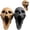 Skull2-A+B, variant on GOTHIC SKULL SCULPTURE Modern Avant Garde Halloween Desk Decor With Hollow Contours And Geometric Jawlines For Home Office Study
